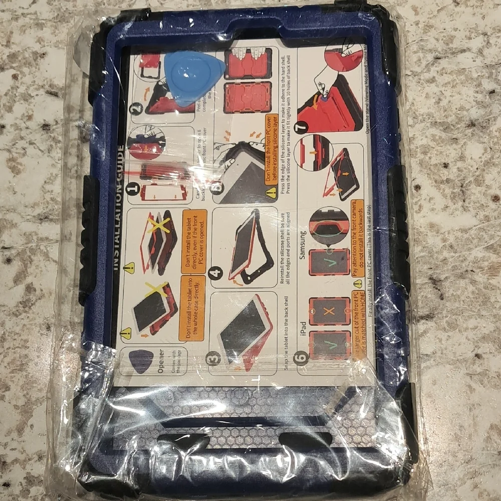 NEW! Two Protective Tablet Cases For Samsung Galaxy Tab A9 8.7